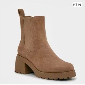 Steve Madden Brown Ankle Booties